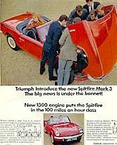 Spitfire MK3, publicité