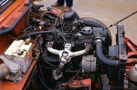 Spitfire à moteur Opel